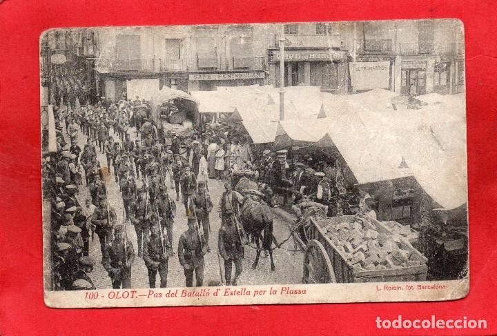 Postales: olot. 100 pas del batall&oacute;. roisin - Foto 1