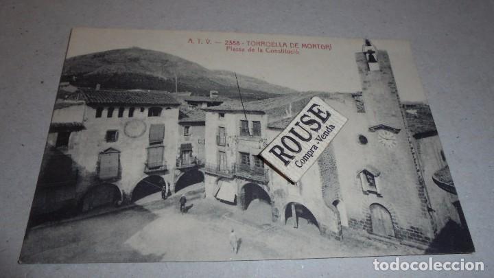Postkarten: A.T.V. - 2388 TORROELLA DE MONTGRI , PLASSA DE LA CONSTITUCI&Oacute; - 14X9 CM.