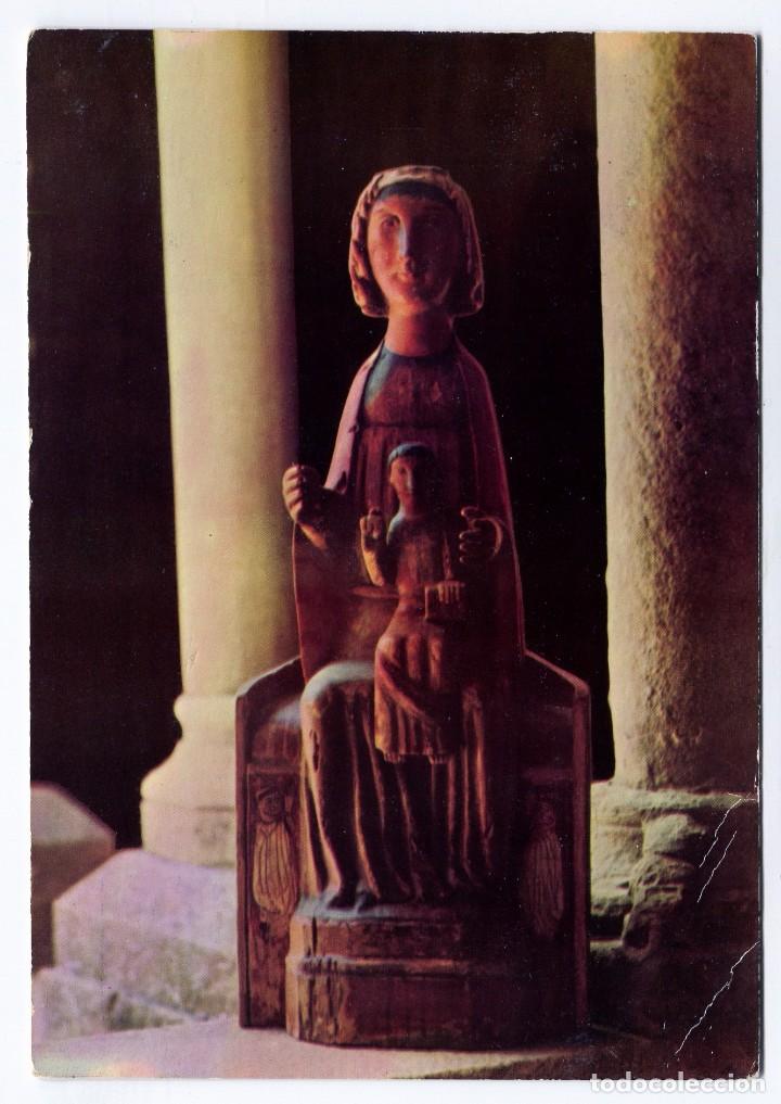 Postcards: m04245 santa maria de llu&ccedil;a imatge de sta maria 1972 gif