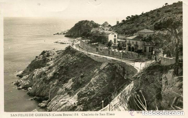 Postales: SANT FELIU DE GUIXOLS-CHALETS DE SAN ELMO-
