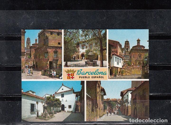 Postales: BARCELONA. PUEBLO ESPA&Ntilde;OL - Foto 1