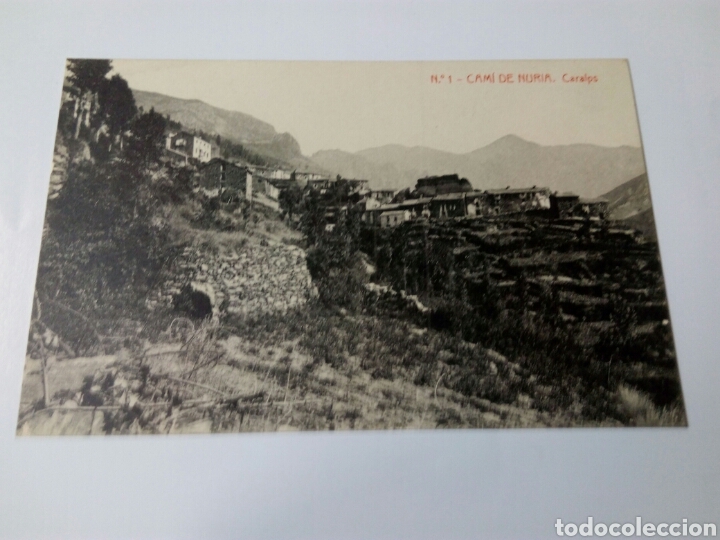 Postcards: Postal. Cam&iacute; de N&uacute;ria. Caralps