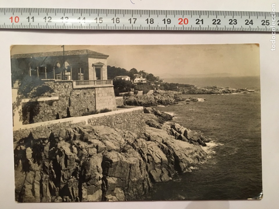 Postales: Postal. 51. S AGARO (COSTA BRAVA). Camino de Ronda. H. 1950