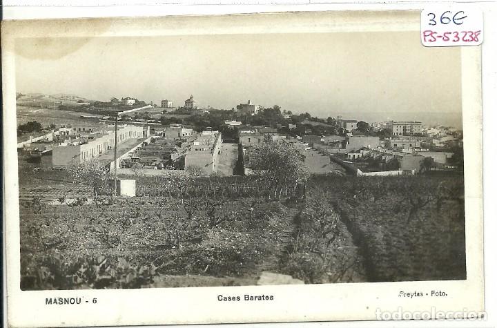 Postkarten: (PS-53238)POSTAL FOTOGRAFICA DE MASNOU-CASES BARATES