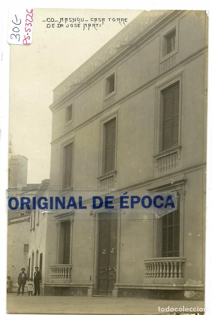 Postkarten: (PS-53226)POSTAL FOTOGRAFICA DE MASNOU-CASA TORRE DE DON JOSE MARTI