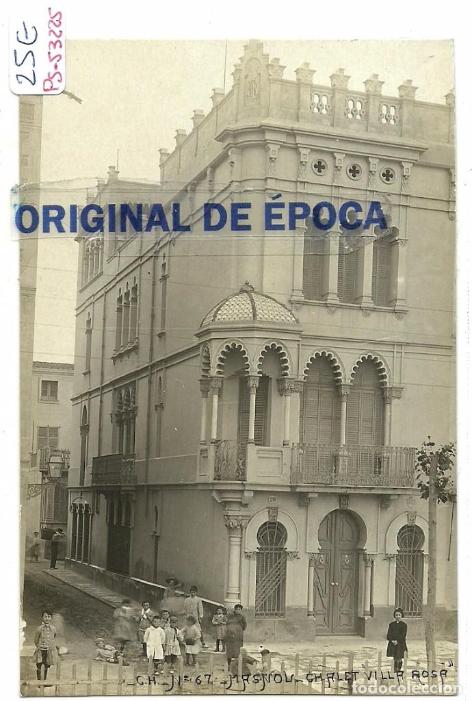 Postkarten: (PS-53225)POSTAL FOTOGRAFICA DE MASNOU-CHALET VILLA ROSA