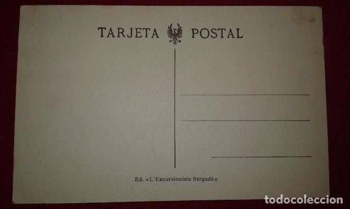 Postales: POSTAL DE BERGA - DESPULLES DEL PI DE LES BRANQUES - HUCH - Foto 2