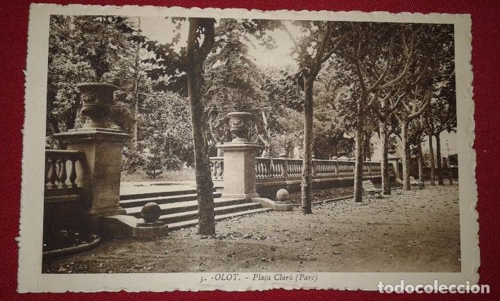 Postales: POSTAL DE OLOT - PLA&Ccedil;A CLAR&Agrave; (PARC) - Foto 1
