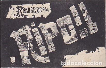 Postales: POSTAL RECUERDO DE RIPOLL - Foto 1