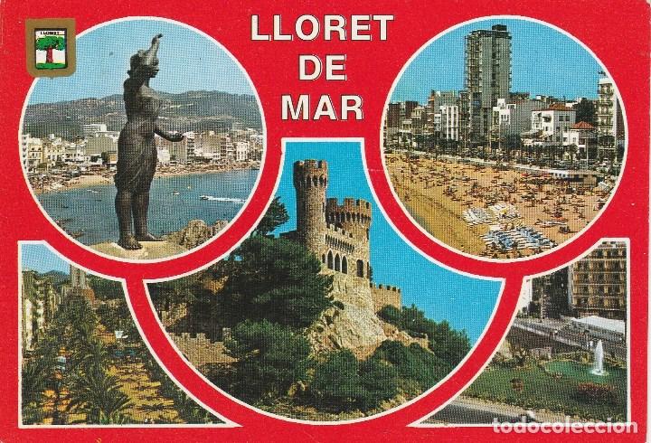 Postales: N&ordm; 31974 POSTAL LLORET DE MAR GIRONA - Foto 1