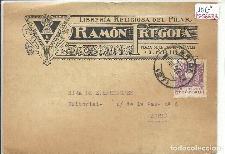 Postales: (PS-56633)POSTAL DE LERIDA-LIBRERIA RELIGIOSA DEL PILAR-RAMON FREGOLA