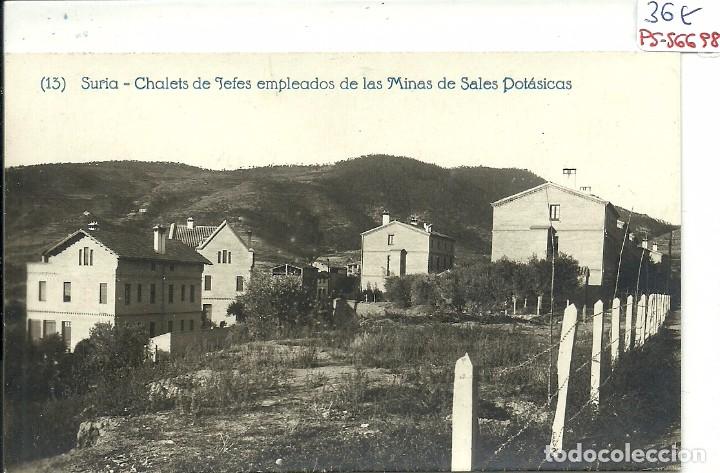 Postkarten: (PS-56698)POSTAL FOTOGRAFICA DE SURIA-CHALETS DE JEFES EMPLEADOS DE LAS MINAS DE SALES POTASICAS