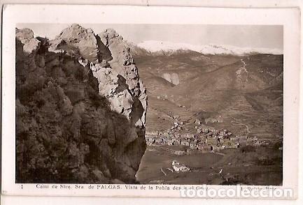 Cartes Postales: ANTIGUA POSTAL 1 CAMI DE NTRA SRA DE FALGAS VISTA DE LA POBLA DESDE EL GRAY L ROISIN FOTO