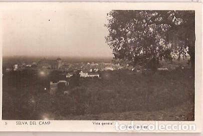 Cartes Postales: ANTIGUA POSTAL 5 SELVA DEL CAMP VISTA GENERAL EDICIO FORTUNY