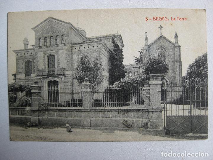 Postales: BEGAS - LA TORRE - CIRCULADA - Foto 1