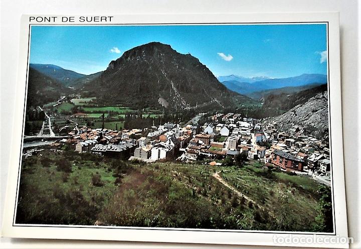 Postales: Pont de Suert (Lleida). 339 Vista general. Ed. Sicilia. Nueva