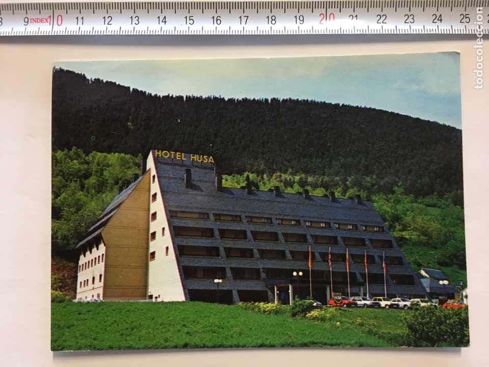 Postales: Postal. 55. HOTEL HUSA TUCA. Valle de Aran. KOLORHAM. H. 1960