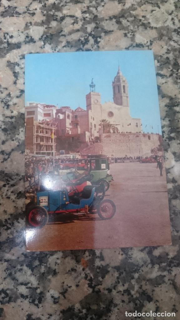 Postales: POSTAL SITGES EL DIA DEL RALYE SIN CIRCULAR - Foto 1