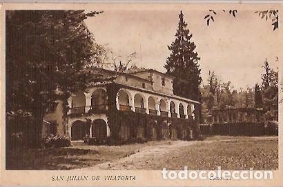 Postales: ANTIGUA POSTAL SAN JULIAN DE VILATORTA CANOVAS ESCRITA 1956