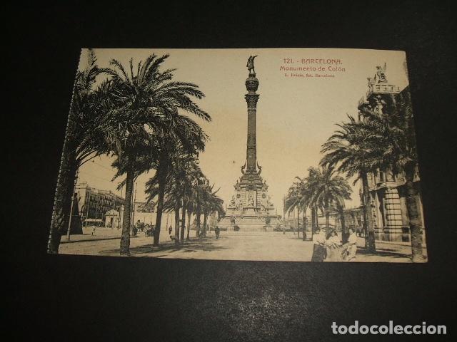 Postales: BARCELONA MONUMENTO DE COLON - Foto 1