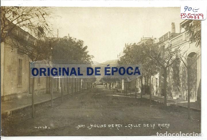 Postkarten: (PS-56889)POSTAL FOTOGRAFICA DE MOLINS DE REY-CALLE DE LA RIERA