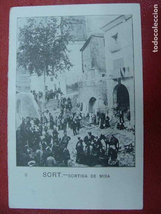 Postales: POSTAL SORT. 3. SORTIDA DE MISA. SIN PARTIR NI CIRCULAR. P4