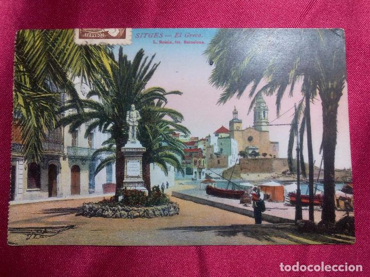 Postales: TARJETA POSTAL. SITGES. EL GRECO. ROISIN - Foto 1