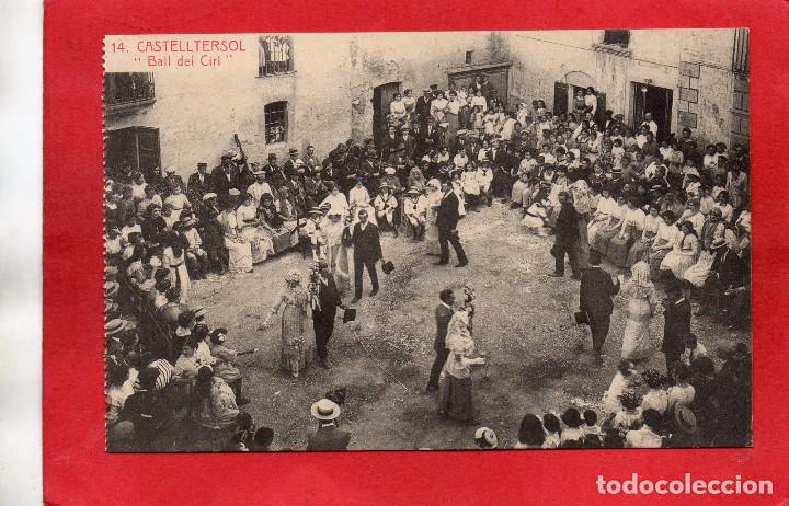 Postales: castelltersol. 14 ball del ciri. roisin