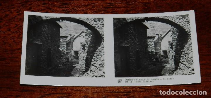 Postales: FOTOGRAFIA DE BOHI, LERIDA, SERIE NUM. 53, VISTAS ESTEREOSCOPICAS DE ESPA&Ntilde;A, N. 11, MIDE 13 X 6 CMS.