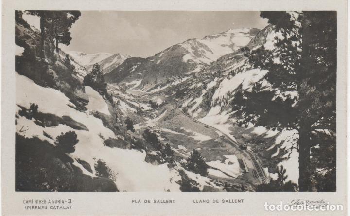 Postales: CAM&Iacute; RIBES A NUR&Iacute;A - 3 PL&Aacute; DE SALLENT - Foto 1