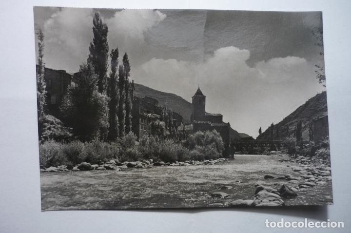 Postales: postal pont de suert.-rio noguera ribagorzana CM