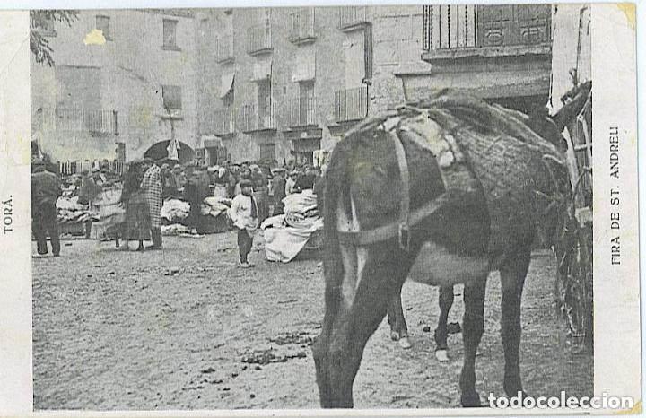 Postales: POSTAL DE TOR&Agrave; - FIRA DE SANT ANDREU, ESCRITA EN 1939