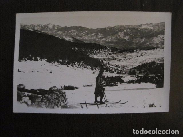 Postales: POSTAL ANTIGUA FOTOGRAFICA - CATALU&Ntilde;A ? - MONTA&Ntilde;A - ESQUI -VER REVERSO-(50.961)