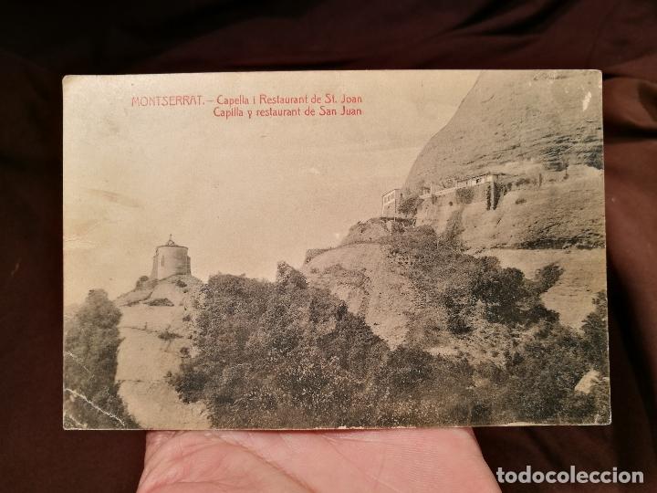Postales: MONTSERRAT - CAPELLA I RESTAURANT SANT JOAN--L.ROCA