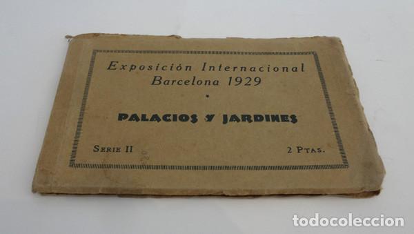 Postales: Librito de postales de la exposici&oacute;n de Barcelona 1929