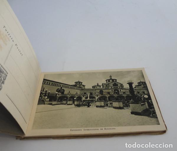 Postales: Librito de postales de la exposici&oacute;n de Barcelona 1929 - Foto 2