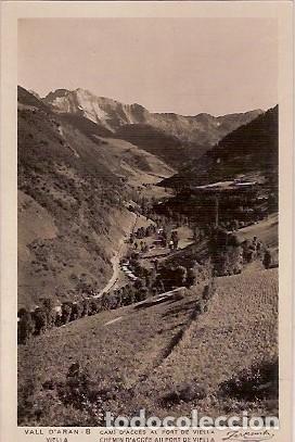 Postais: ANTIGUA POSTAL 8 VALL D'ARAN VIELLA CAMI D'ACCES AL PONT DE VIELLA ZERKOWITZ