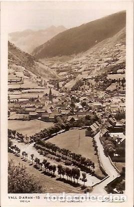 Cartes Postales: ANTIGUA POSTAL 16 VALL D'ARAN VIELLA VISTA GENERAL ZERKOWITZ