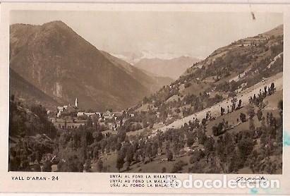 Cartes Postales: ANTIGUA POSTAL 24 VALL D'ARAN UNY&Agrave; AL FONS LA MALADETA ZERKOWITZ