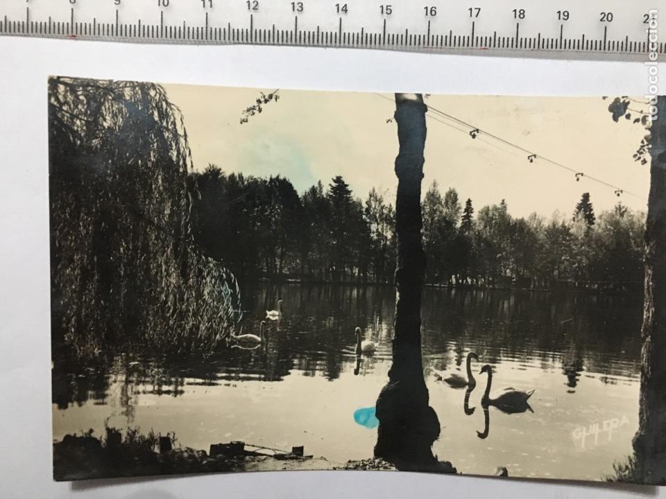 Postales: POSTAL. PUIGCERDA. El Lago. DOMENECH. H. 1950