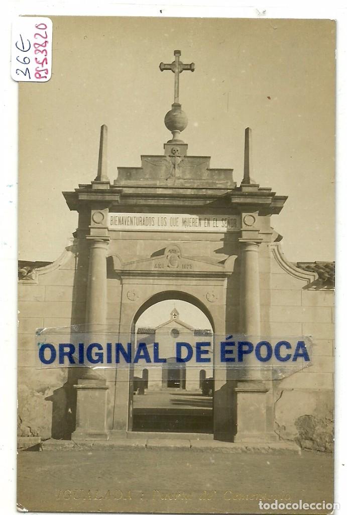 Postcards: (PS-53820)POSTAL FOTOGRAFICA DE IGUALADA-PUERTA DEL CEMENTERIO