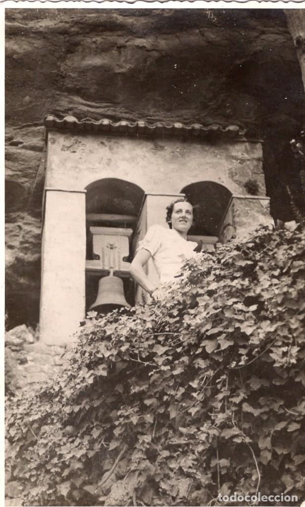 Postales: SAN MIGUEL DE FAI CAMPANARIO A&ntilde;O 1936 POSTAL FOTOGRAFICA