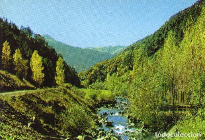 Postales: pirineos de lleida valle de aran a&ntilde;o 1977 RIBERA DE BARREDOS