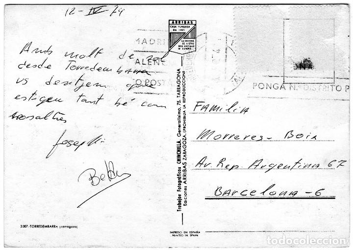 Postales: TORREDEMBARRA  A&ntilde;O 1974 - Foto 2