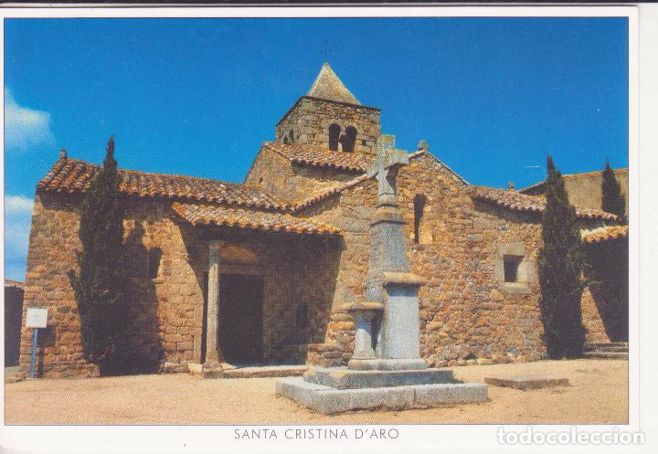 Postales: santa cristina d'aro-- ESGL&Eacute;SIA DE SANT MART&Iacute; ( ROMANY&Agrave; DE LA SELVA ) -- sense circular