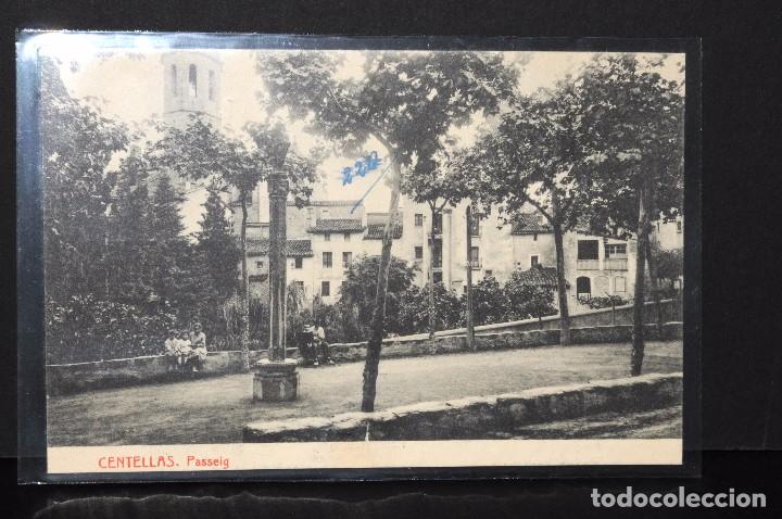 Postales: CENTELLAS. Passeig - Foto 1