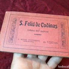 Postales: SANT FELIU DE CODINAS - BLOCK COMPLETO 20 POSTALES - ROISIN - BARCELONA. Lote 105649451