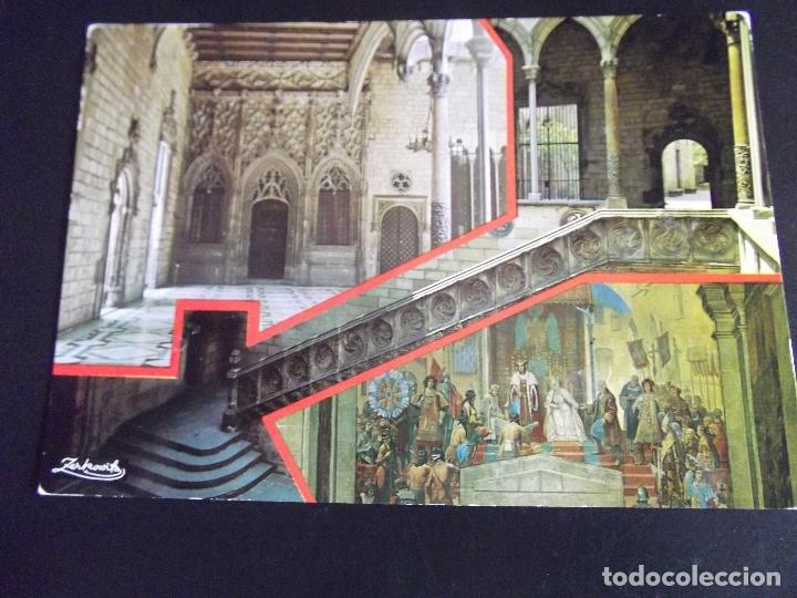Postales: CATALU&Ntilde;A-V44-BARCELONA-ESCRITA-BARRIO GOTICO-DIPUTACION
