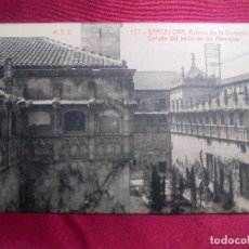 Postales: TARJETA POSTAL. A. T. V. 177 BARCELONA. PALACIO DE LA GENERALIDAD DETALLE DEL PATIO DE LOS NARANJOS 