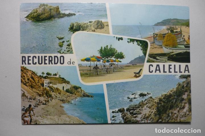 Postales: POSTAL CALELLA CIRCULADA  CM - Foto 1